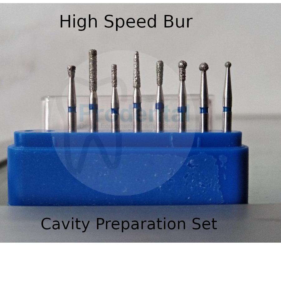 Ω Dental diamond bur gigi set bur gigi pita biru kuning merah ✷