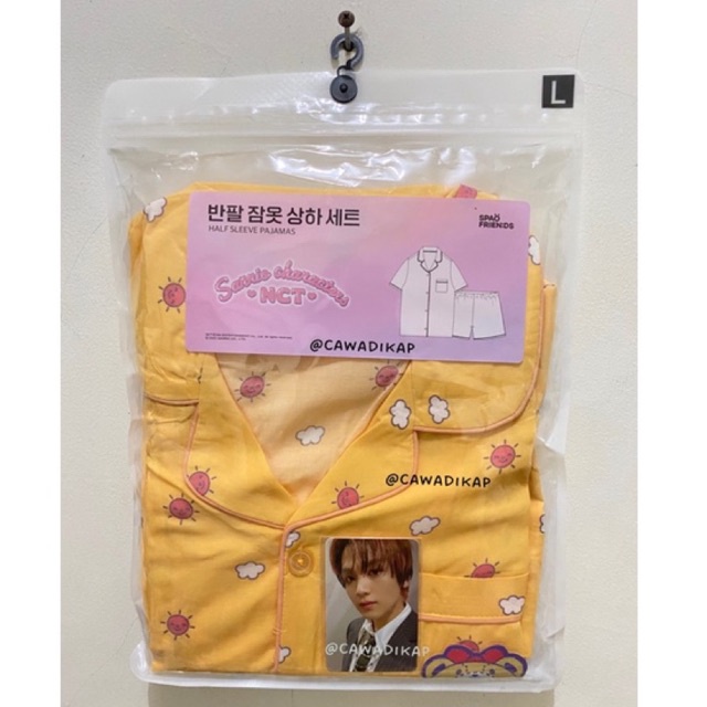 NCT X SANRIO X SPAO HAECHAN PAJAMAS PIYAMA