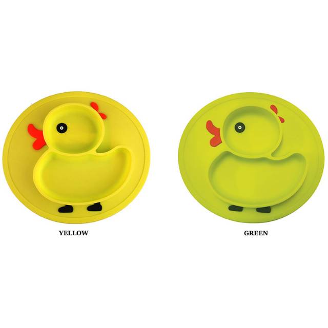  Baby  Safe  SC008 Silicone Plate Mat Piring  Makan Anak 