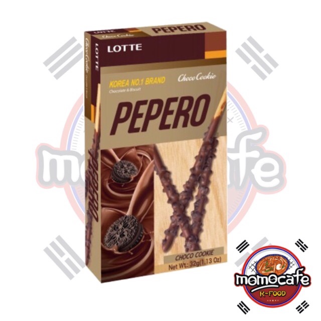 

Lotte Pepero Choco Cookie Biskuit Stik Salut Coklat