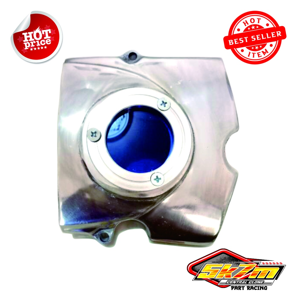 Tutup Gear Depan GL100 + Aquarium Kaca