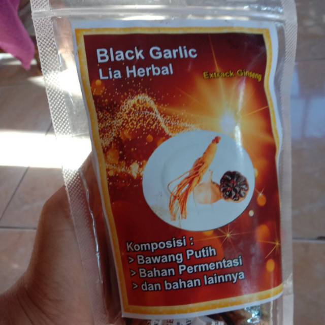 

Black garlic extrack gingseng