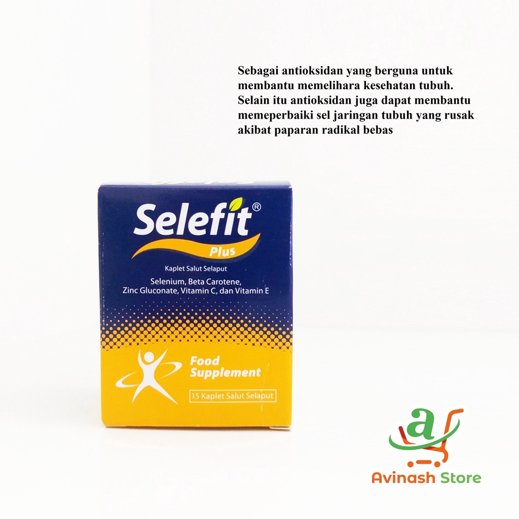 SELEFIT PLUS KAPLET ZINC,VITAMIN C, VITAMIN E