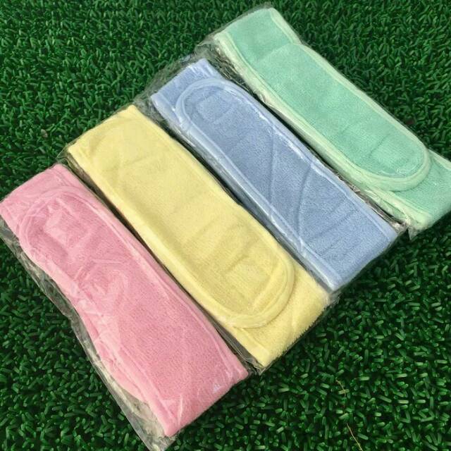 Bandana Facial - Bando Cuci Muka - Headband Mandi Hair Band Shower Make Up