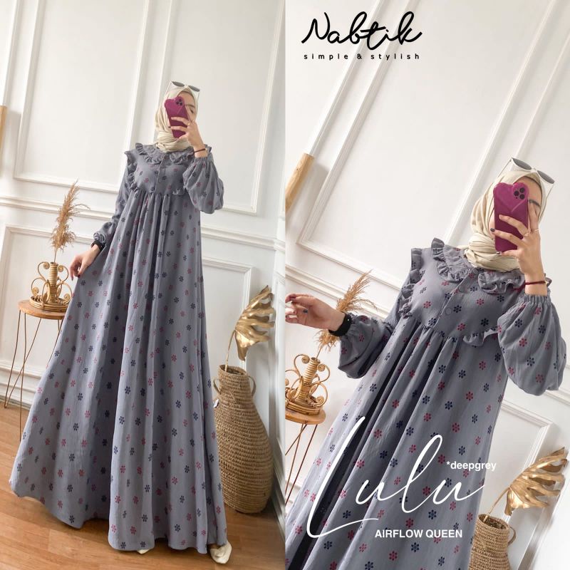 nabtik dress lulu original(barang ready)