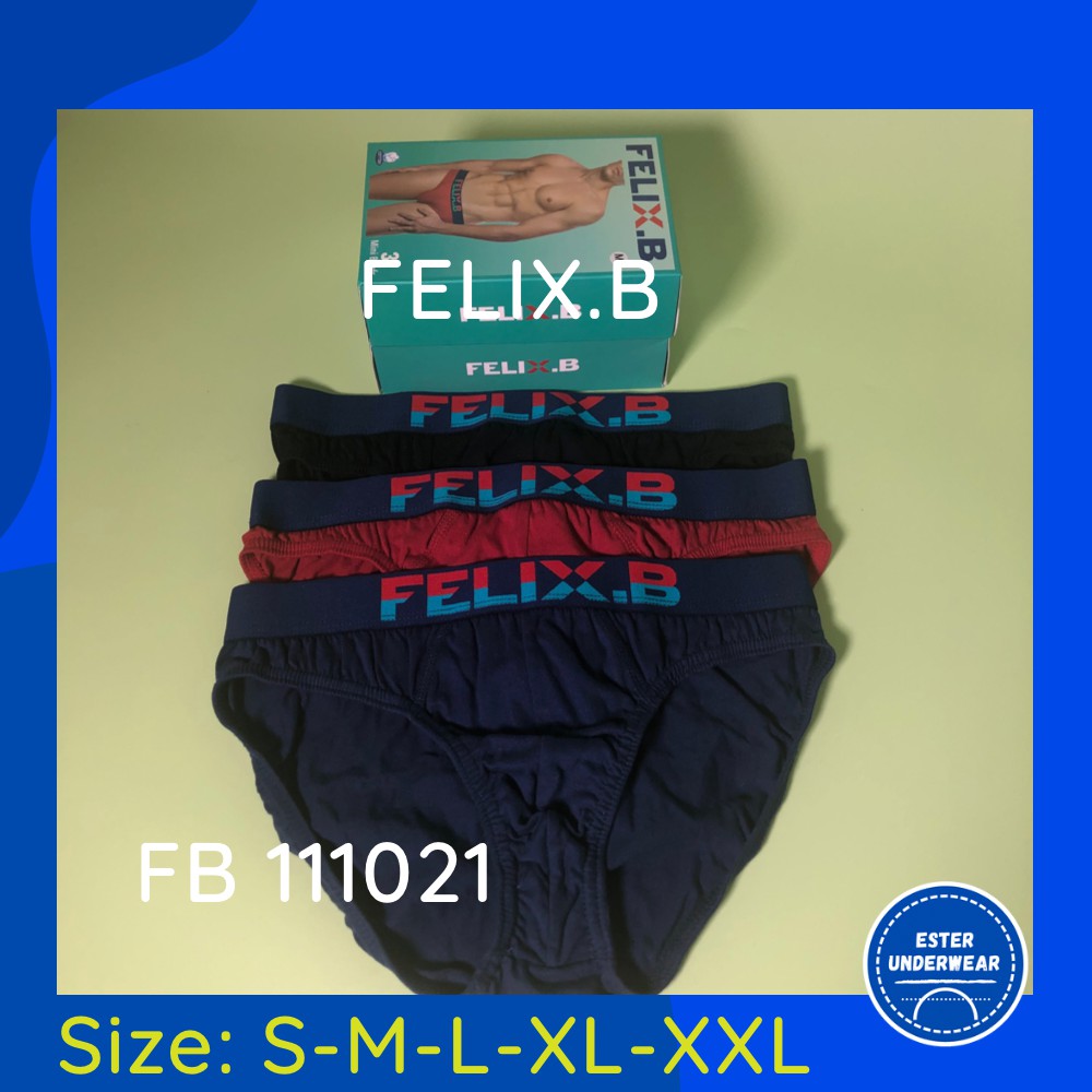 Celana dalam Pria Felix.B FB 111021 ISI-3 PCS