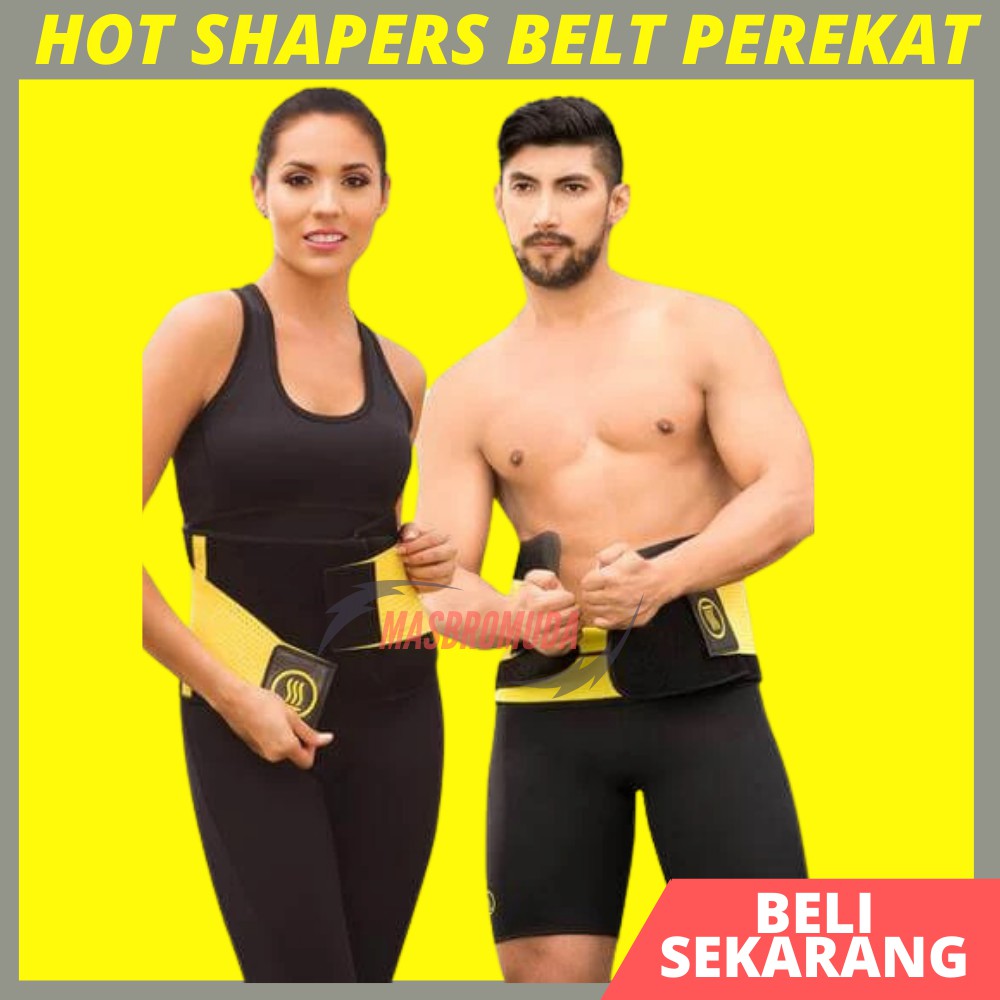 HOT SHAPERS POWER BELT KORSET  SABUK OLAHRAGA PEMBAKAR LEMAK PERUT PELANGSING WANITA BJ03