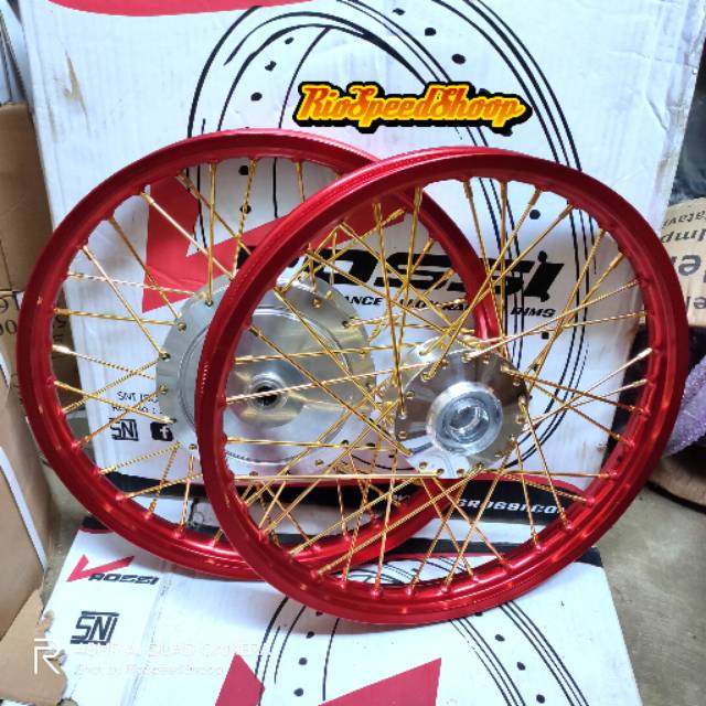 Velg Mio-Fino-Nouvo-Xeon Ring17 JariJari Gold Velg Merah