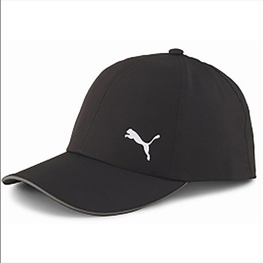 Puma Essentials Running Cap Hitam Black Topi Original Refl