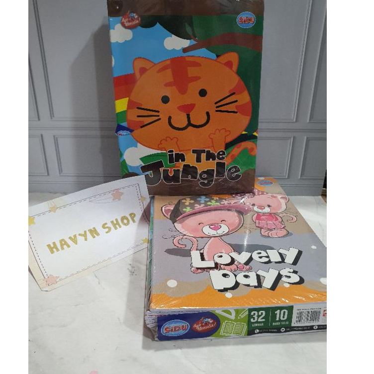 

#Sale Z6HJ8 (10pc) buku tulis merek SIDU isi 32 lembarrr/buku tulis Z63 Dijual Murah