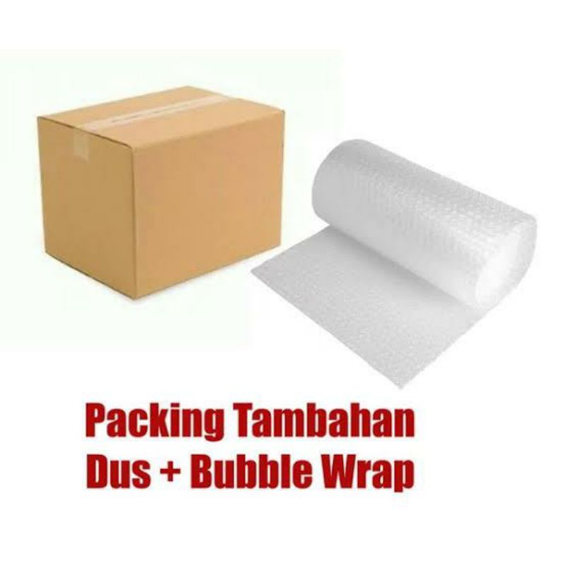 

packing tambahan bubble kardus