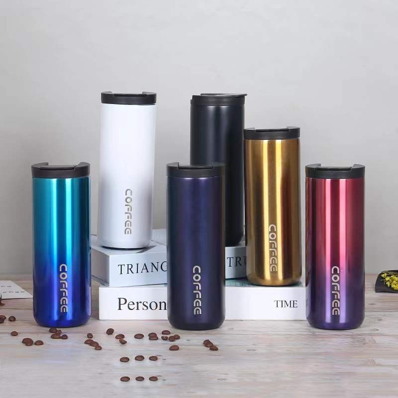 Termos Tumbler Coffee Mug Stainless Steel 500ML Tahan Panas/Dingin KOPI SD-1052