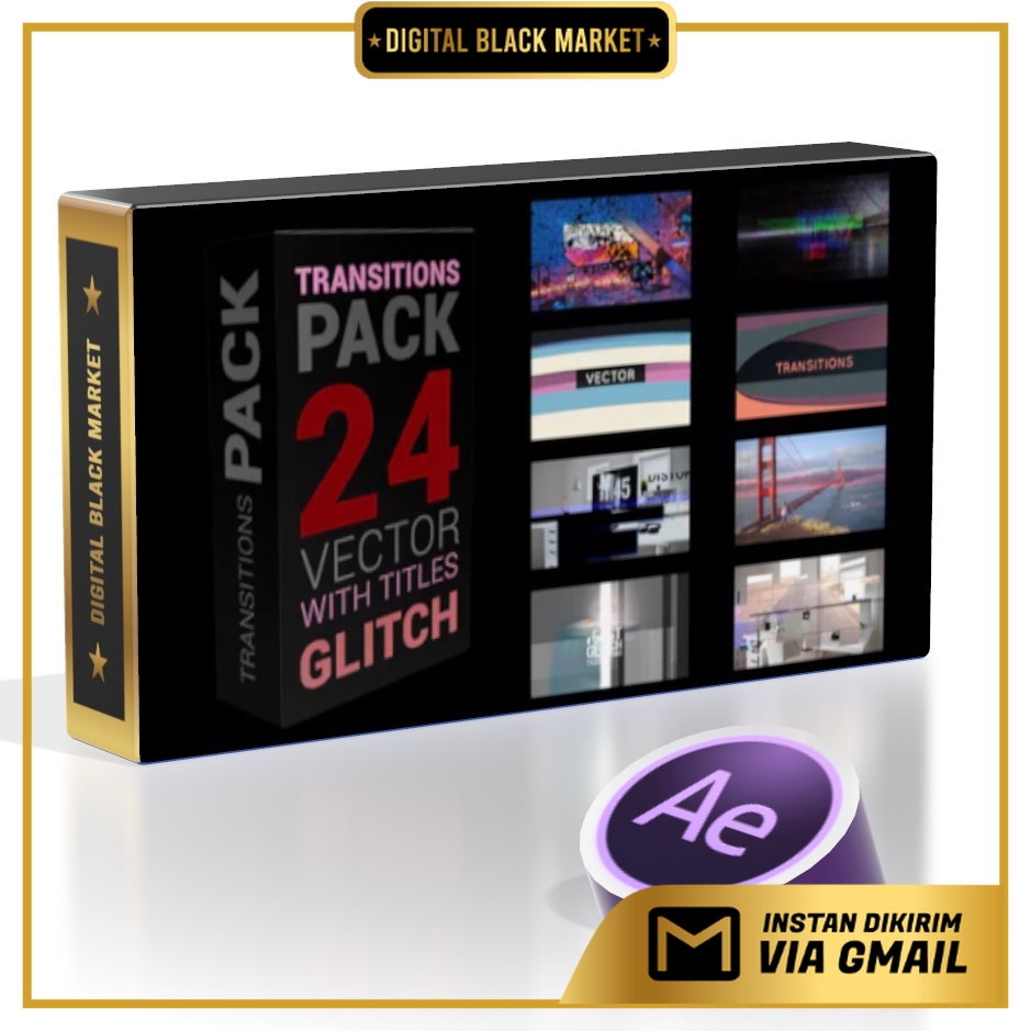 Glitch Transitions Pack 4k - DaVinci Resolve | Premiere Pro | Final Cut Pro X