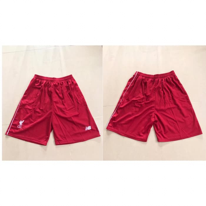 Baru Celana Bola Futsal Jersey Liverpool Bigred Home 18/19 Grade Ori Futsal |