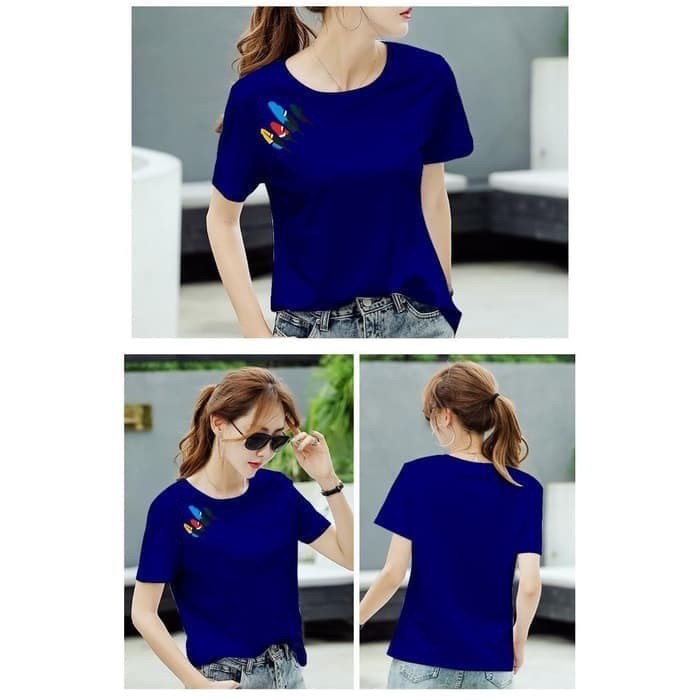 BC094 - Game Love Global Goals Worldeup Kaos Wanita Lengan Pendek - Putih