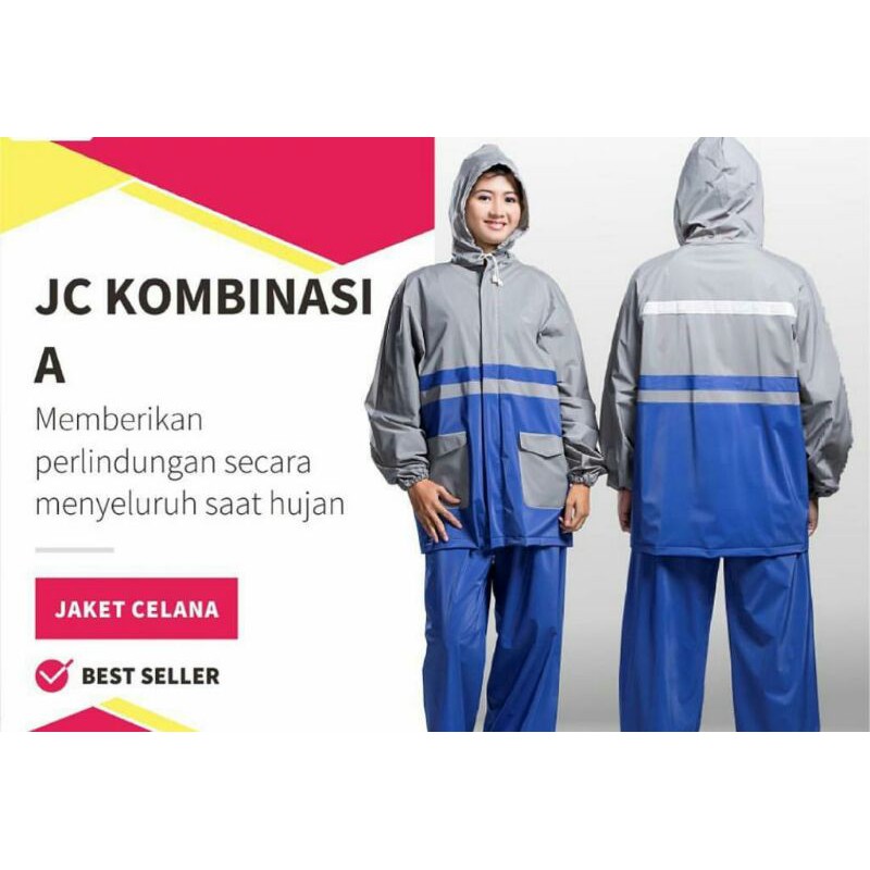 Ibex Kombinasi A - Jas Hujan Jaket Celana