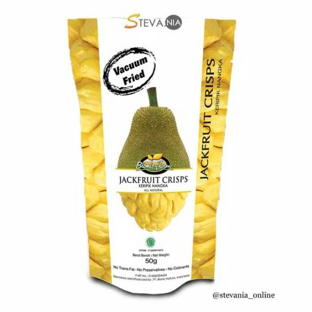

BIONIC FARM ORGANIC JACKFRUIT CRISPS 50GR