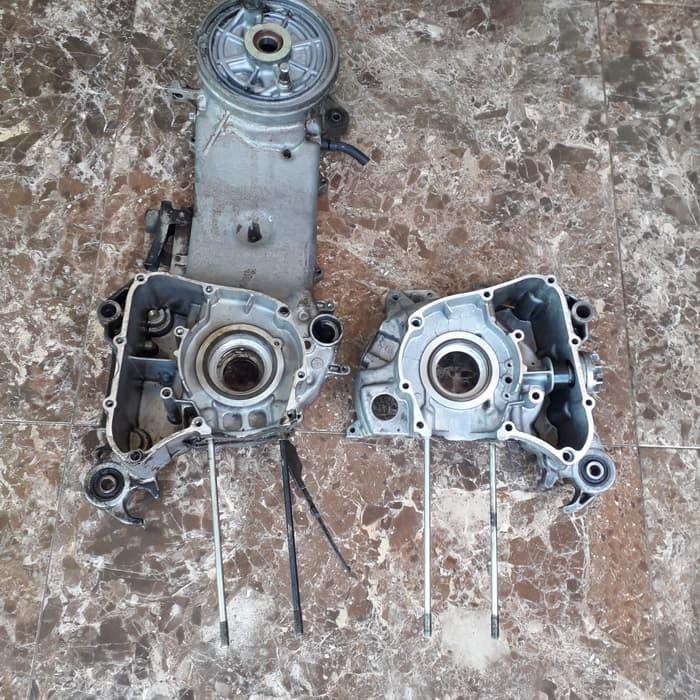[Second] blok tengah krengkes crankcase mio sporty fino karbu kanan kiri