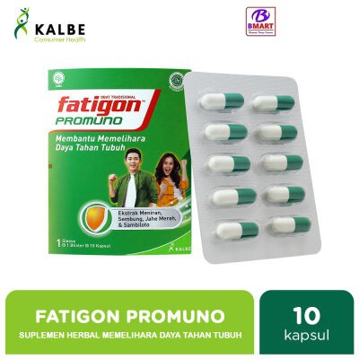 Fatigon Promuno Suplemen- Blister Isi 10 Kapsul