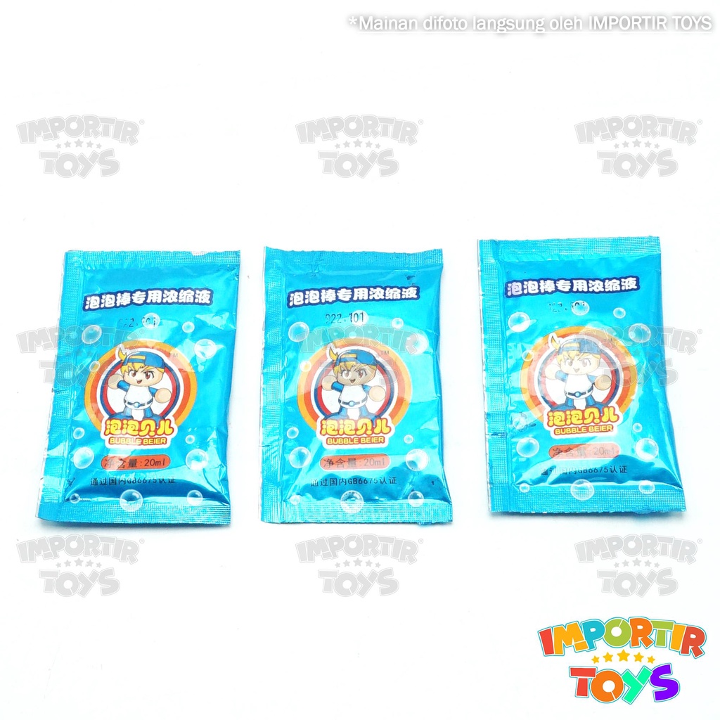 Refill Sachet Sabun Mainan Anak 20 ML Isi Ulang Murah Berkualitas