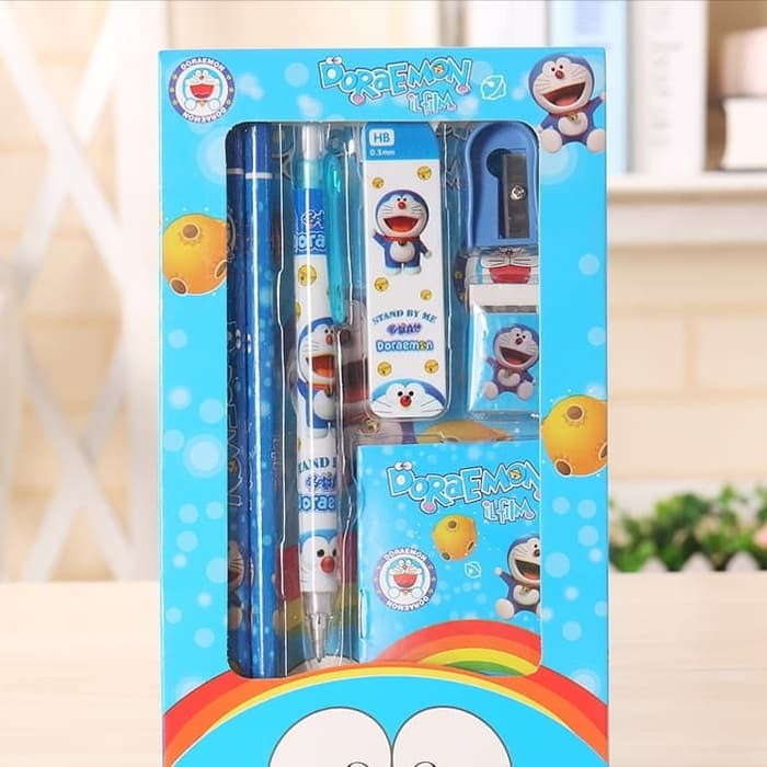 Stationary set goody bag ultah kado natal minion mickey mouse frozen 8