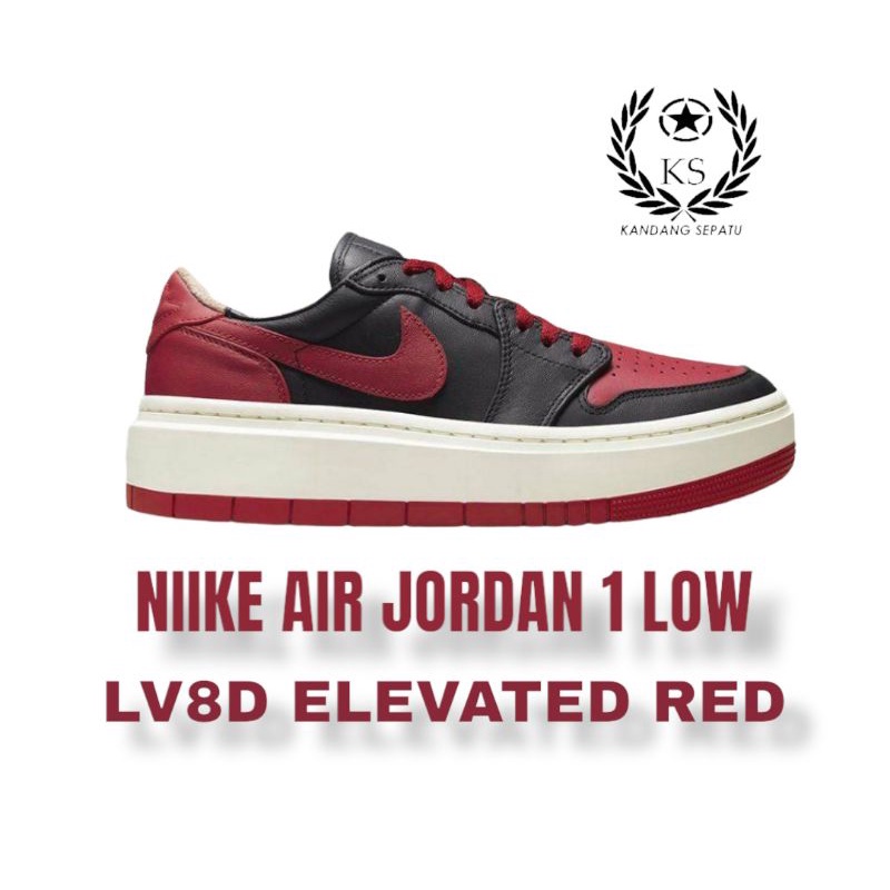 Nike Air Jordan low LV8D elevated red