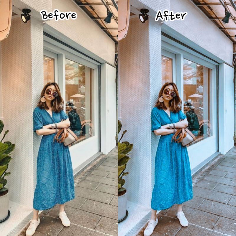 PRESET LIGHTROOM PREMIUM WARM BLUE (IOS dan Android)