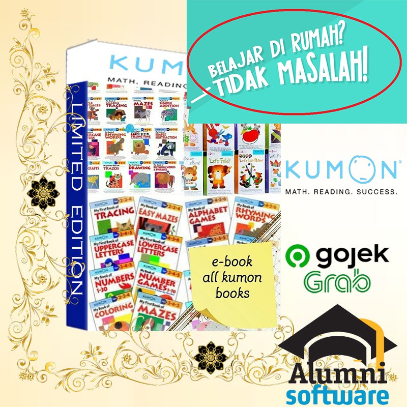 [LIMITED EDITION] Paket Buku Kum0n 48 Judul - Ebook Kumon Terlengkap