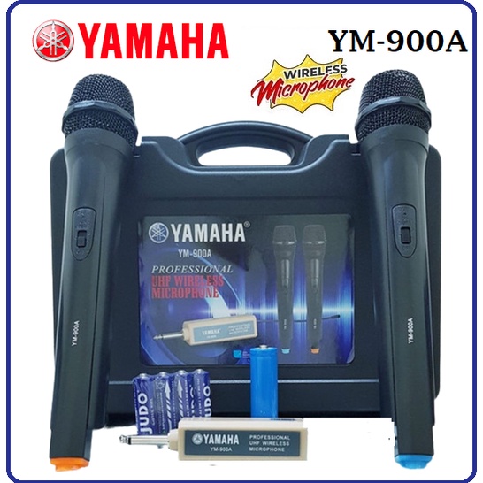 Mic YAMAHA YM-900A Microphone Double Wireless UHF Profesional Microphone Wireless