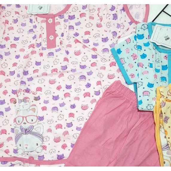 Terbaru BabyDoll Anak Amro 3/4 SQ SML 03 #3820 .,.