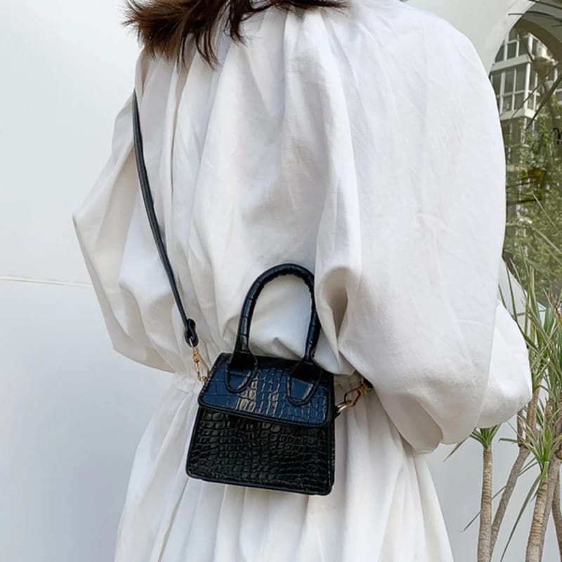 Fashion Fair - Tas Wanda Nellie Selempang Sling Bag Croco Mini MORYMONY