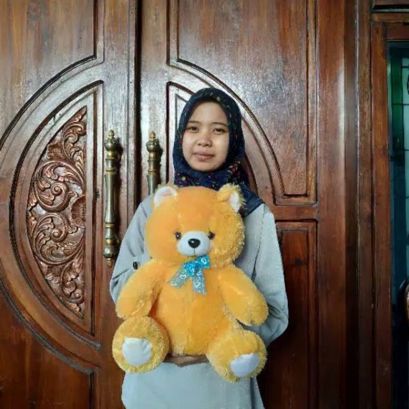 BONEKA TEDDY BEAR 40 CM LUCU / BONEKA BERUANG TEDDY TERMURAH TERLARIS SNI / BONEKA KUALITAS PREMIUM