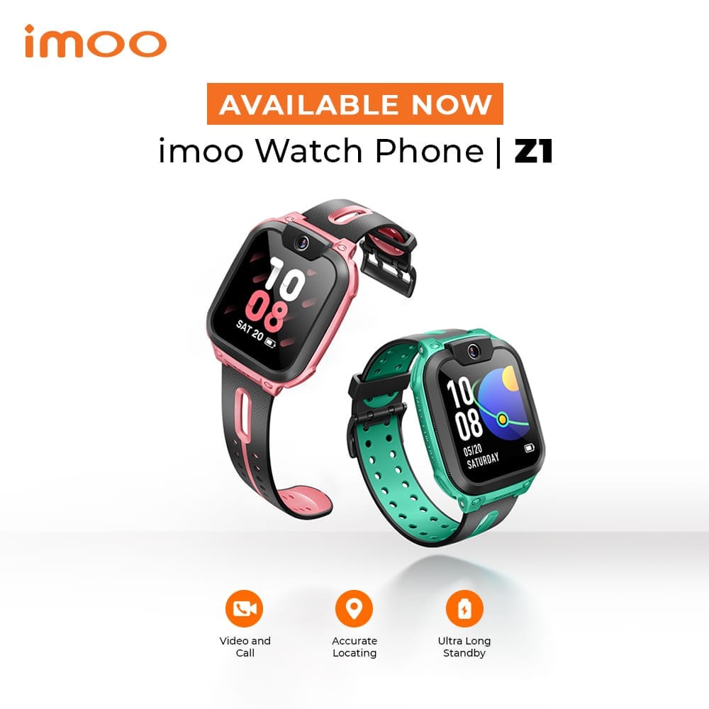 IMOO Z2 &amp; IMOO Z1 VIDEO CALL SMARTWATCH GARANSI RESMI IMOO