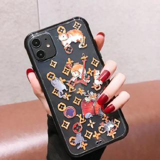 Case Transparan Motif Kucing Untuk Iphone 11 Pro Max Xr 78