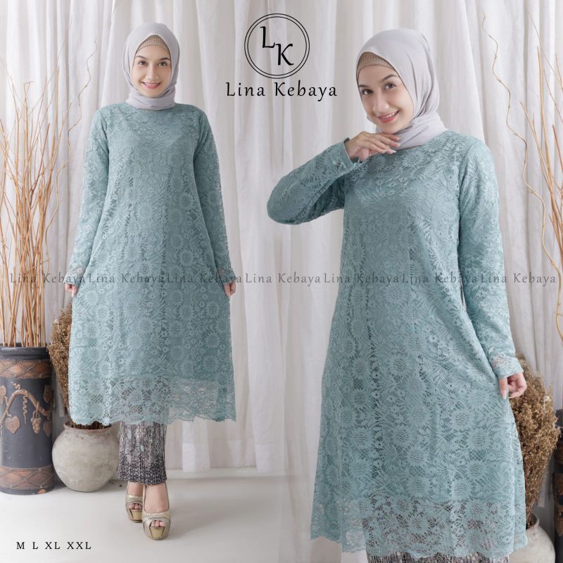 Setelan kebaya/Setelan kebaya tunik/Setalan kebaya wisuda/setelan kebaya pesta/setelan kebaya brokat