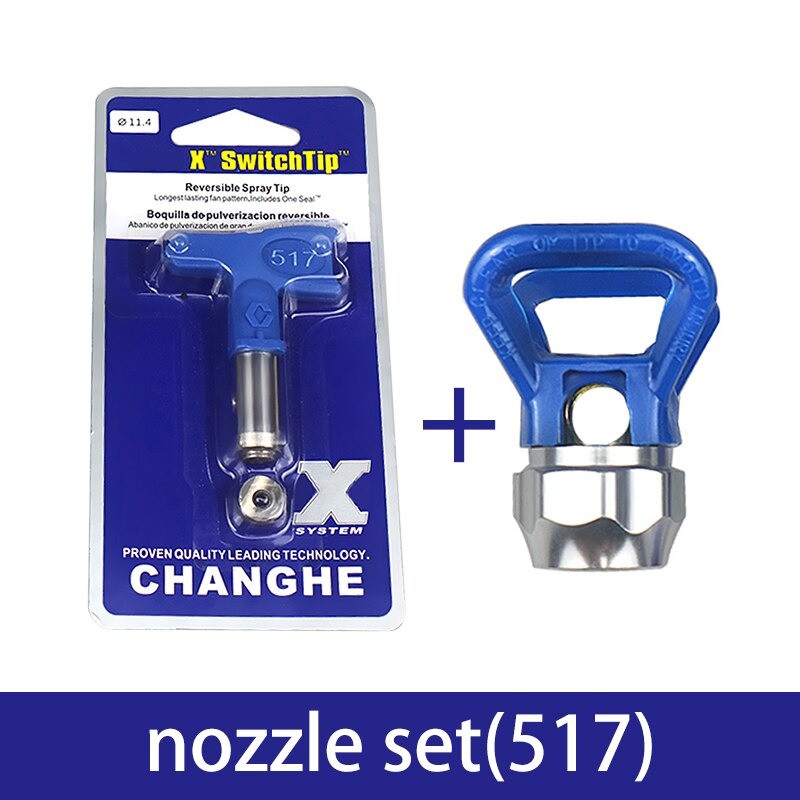 X SwitchTip Airless Spray Tip Nozzle Set Airbrush Paint 517 - XS517 - Blue