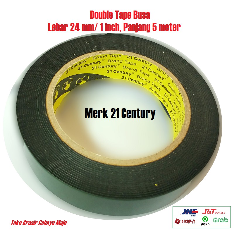 Double Tape Busa Century Daimaru lebar 24 mm / 1 inch panjang 5 meter