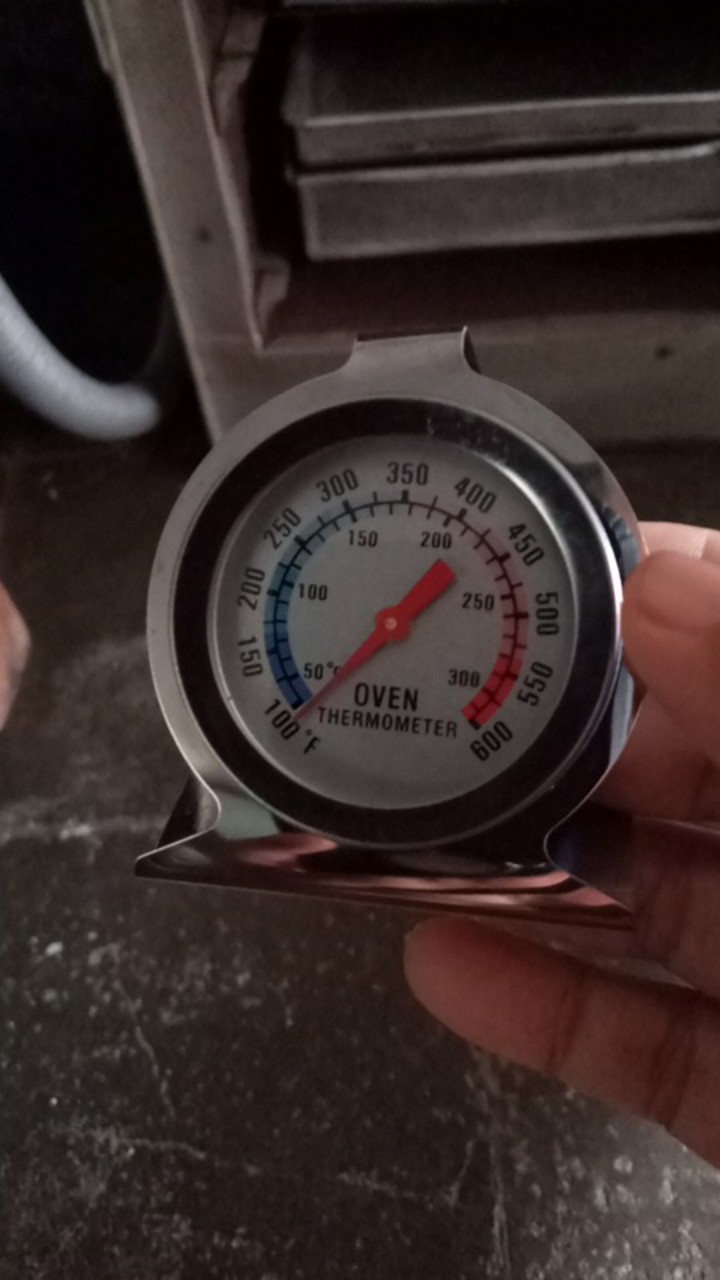Termometer Oven Thermometer Dial 300 Celcius Alat Ukur Suhu Panas Oven