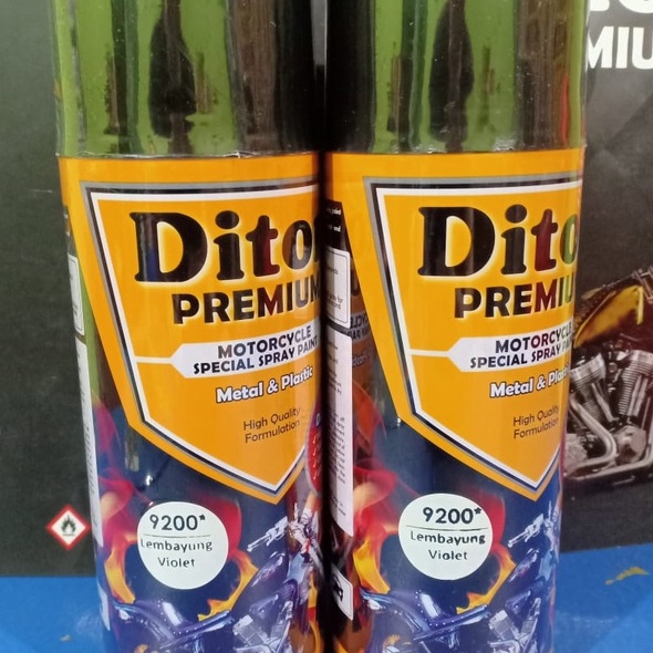 DITON Premium Pilok Pilox Cat Semprot Lembayung Violet / Ungu Lembayung (9200*) 400cc