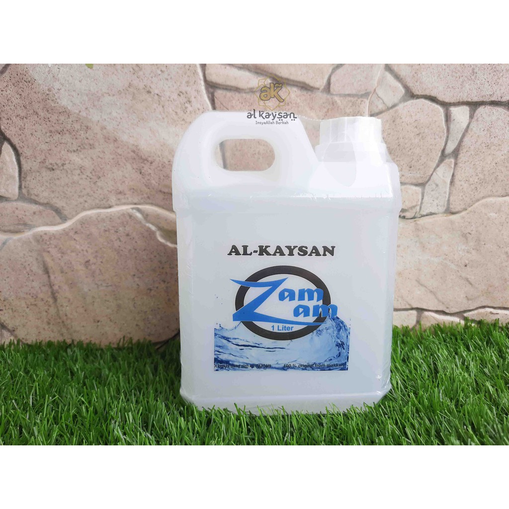 

Air zam zam 1 liter INSYAA ALLAH ASLI ORIGINAL