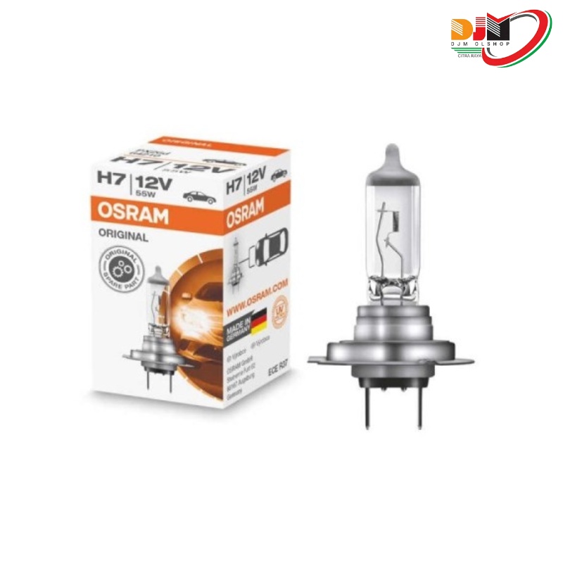 OSRAM H7 Bohlam Lampu Depan Ninja 250-FI 12V 55W Original