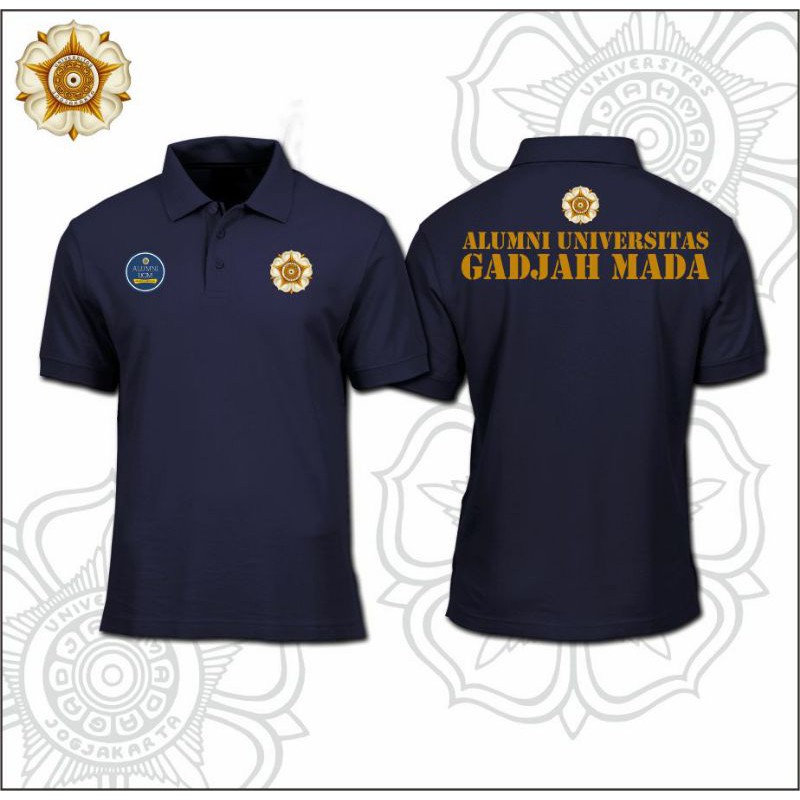 Polo Shirt Alumni UGM Navy Black Misty Lacoste