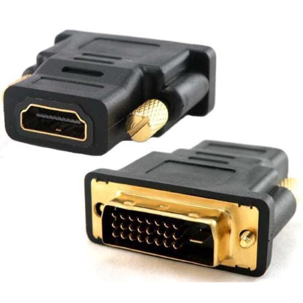 241H | CONNECTOR DVI 24+1 MALE TO HDTV STANDART FEMALE BEST (WHITE / BLACK / BROWN / BLUE)