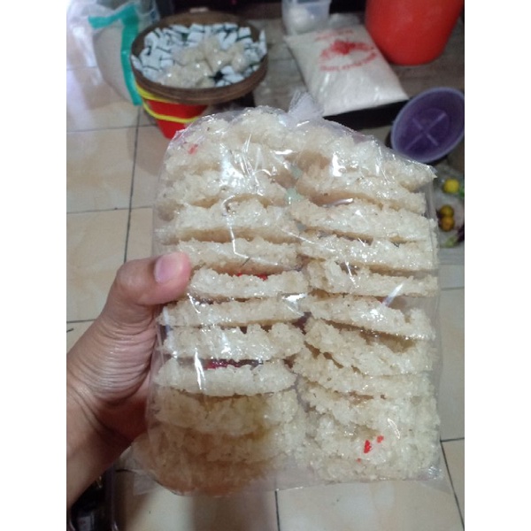 

rengginang mentah | krecek mentah khas kota pacitan