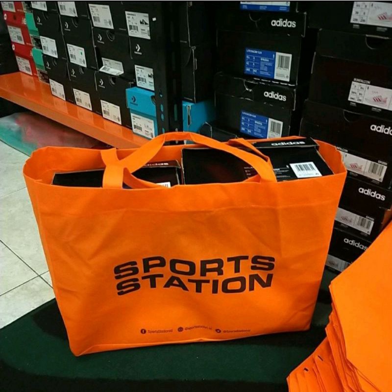 Sport Station Shopping Bag Besar / Tas Belanja Sport Station Besar / Tas Belanja Shopping Bag Sport 