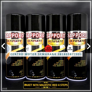 SAPPORO ULTIMATE M74 MAJESTIC  RED PAKET 4STEPS CAT  