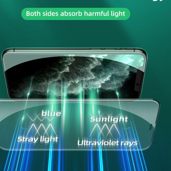 パ Tempered Glass Ceramic Matte Green Vivo V15 V15 Pro V17 V17 Pro V19 V19 Pro V11 V11i V11 Pro V5 V7