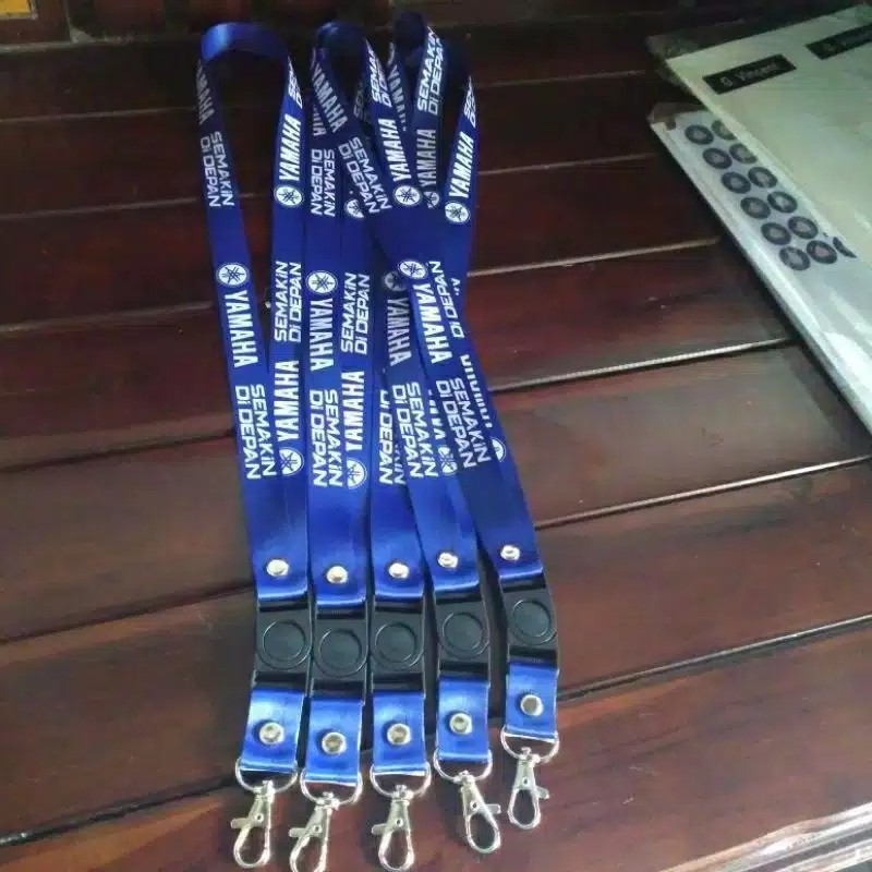

TALI ID CARD LANYARD YAMAHA BIRU BISA SATUAN