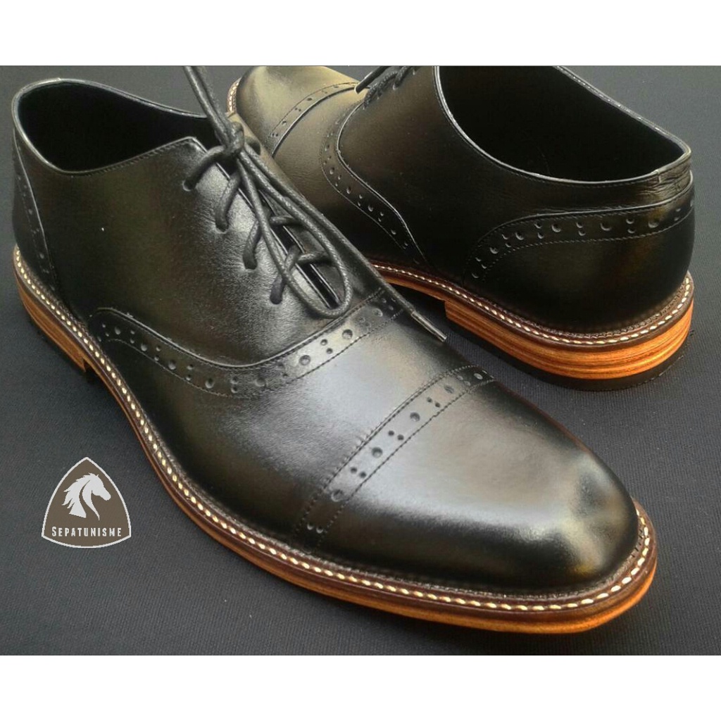 Sepatu Pantofel Oxford Sepatu Sepatu Formal Pria Sepatunisme Pantofel Pria