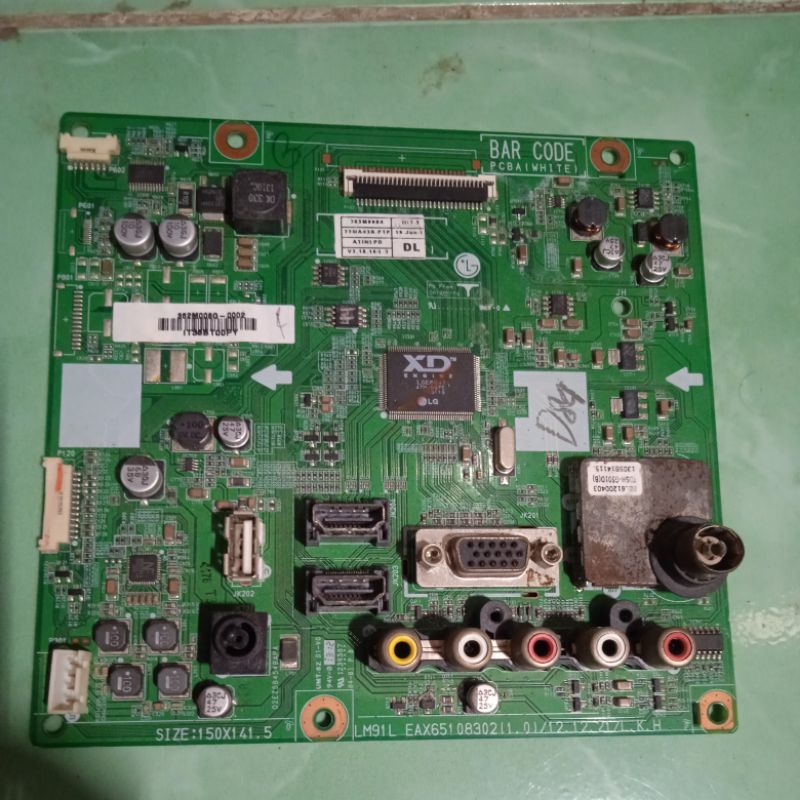 MB mainboard tv LED LG 22ma43a 22ma43a-ptp